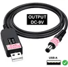 USB 5V auf 9V Boosterkabel DC 5.5x2.5mm Step Up Adapter Produktbild-Vorschau 6