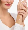 Thomas Sabo Armband Damen Zirkonia Pink Sterlingsilber Produktbild-Vorschau 8