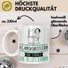 Klangkünstlerin Geschenk Tasse Becher Die Frau Die Allen Produktbild-Vorschau 3