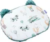 Balloon Travel & Emerald Minky Kissen Teddybär-Kopf 26x36cm Produktbild-Vorschau 1