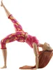 Barbie Made to Move Puppe (rothaarig) im roten Yoga Outfit Produktbild-Vorschau 6