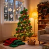 XINZI Guirlande de Noël 15m, guirlande de sapin avec rubans Voir les images du produit 9