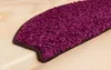 Stufenmatten Shaggy Venus Halbrund Aubergine 1 Stück Produktbild-Vorschau 3