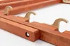 Holz Strandliegestuhl Orange Fullprint – Klappbare Gartenliege für Strand & Garten Produktbild-Vorschau