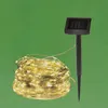 Solar-Lichterkette 100 Micro-LEDs 9,9m Warmweiß Produktbild-Vorschau 1