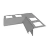 Renoplast Profil okapowy aluminiowy K100R, Do posadzki Podgląd zdjęcia produktu 1