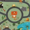 Kinderteppich Safari / Straße Spielteppich grün Größe - 240 Produktbild-Vorschau 2