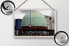 Blechschild Städte London England Madame Tussauds 18x12cm Produktbild-Vorschau 2