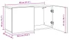 vidaXL TV nástěnná skříňka Artisan dub 80x30x41 cm Náhled obrázku produktu 8
