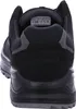 The back view of a black hiking shoe. Voir les images du produit