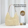 Strandtasche Strohtasche Damen, Boho Umhängetasche, Produktbild-Vorschau 5
