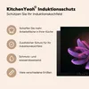 KitchenYeah© Herdabdeckplatte Lila Deadhead Blume , Produktbild-Vorschau 6