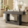 Wanbor console tafel, 160 cm lang. Twee-laags console tafel Productafbeelding-voorbeeld 3