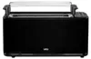 A black BRAUN Langschlitztoaster HT 3110 BK. Produktbild-Vorschau