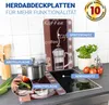 WENKO sada 2 krycích desek na sporák skleněný kryt na kávu Náhled obrázku produktu 2