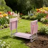 Relaxdays Kniebank Gartenarbeit, klappbar, gepolstert, mit Produktbild-Vorschau 3