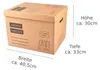 1 carton d'archivage pouvant contenir 5 classeurs - Carton Voir les images du produit 2