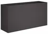 vidaXL Pot de jardin noir, 100 x 30 x 40 cm, en acier Voir les images du produit 1