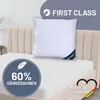 Daunenkissen 80x80 cm, Kissen 60% Gänsedaunen / 40% Produktbild-Vorschau 1