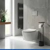 Schwarzer 3-in-1 Toilettenständer WENKO ALBELLA mit Ablage Produktbild-Vorschau 2