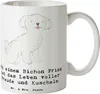 Mr. & Mrs. Panda Kaffeetasse Bichon Frisé Freude - Weiß - Produktbild-Vorschau 1