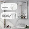 specchio illuminato a LED kleankin, specchio da parete Anteprima dell’immagine prodotto 8