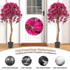 COSTWAY 2 er Set 135 cm Kunstbaum, Kunstpflanze im Topf, Produktbild-Vorschau 6