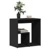vidaXL Beistelltisch Schwarz 50x30x50 cm Holzwerkstoff Produktbild-Vorschau 4