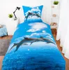 Komplet pościeli Dolphin 2 szt. 135x200 cm 100% bawełna Podgląd zdjęcia produktu 2