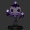 A Funko Pop! Deluxe figure of Jack Skellington from The Nightmare Before Christmas, holding candles. Anteprima dell’immagine prodotto