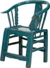 Sedia da pranzo cinese Asianliving Legno Tradizionale Blu Anteprima dell’immagine prodotto 4