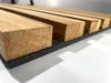Kleiderhaken Holz Eiche Schwarz – Wandgarderobe Paneel Produktbild-Vorschau 5