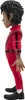 A side profile of a Michael Jackson action figure dressed in a red Thriller-era outfit. Podgląd zdjęcia produktu