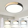Ikodm LED Deckenleuchte Holz 40cm, 60W Dimmbar Deckenlampe Produktbild-Vorschau 12