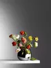 Philippi Anais Vase M Aluminium, Nickel, hochglanzpoliert Produktbild-Vorschau 3