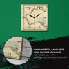 Coloray Uhr auf Leinwand 30x30 cm Wand Uhr Dekoration Produktbild-Vorschau 5