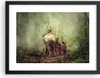 Gerahmtes Poster - Schwarzer Rahmen - Elefant Dschungel Produktbild-Vorschau 1