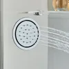 Edelstahl LED Duschpaneel Duschset Regendusche Massage Produktbild-Vorschau 8