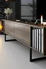 Skye Decor, Linea Chrome - Noce, Nero, Mobili TV, noce, 180 Anteprima dell’immagine prodotto 4