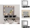vidaXL Spiegelschrank mit LED Grau Sonoma 60x31,5x62 cm -  Produktbild-Vorschau 1