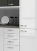 Küche Bianca Ecke V 210x330 Küchenzeile Hochglanz Weiss + Produktbild-Vorschau 2