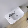 AQUABATOS Hängewaschbecken Keramik Waschtisch Produktbild-Vorschau 5