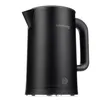 A black electric kettle on a white background. Anteprima dell’immagine prodotto