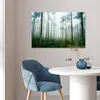 MuchoWow® Poster Ein Wald mit Palmen und Nebel 60x40 cm - Produktbild-Vorschau 5