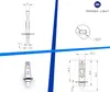 Lampes à LED H1 1DO1 TAILLE ORIGINALE HAUTE EFFICACITÉ Voir les images du produit 3