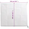 vidaXL Polar zimowy z zamkiem błyskawicznym 70 g/m² 2,36x2 Podgląd zdjęcia produktu 9