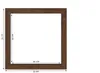 Ramka na zdjęcie Italia - Wenge 30x30 Podgląd zdjęcia produktu 2