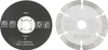 Two circular saw blades are shown side-by-side against a white background. Produktbild-Vorschau