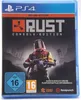 The image shows the front cover of the Rust Console Edition game for PlayStation 4. Produktbild-Vorschau