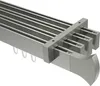 Interdeco Innenlaufstange / Gardinenstange mit Innenlauf Produktbild-Vorschau 1